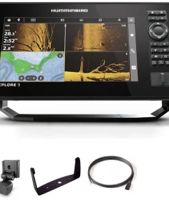 HUMMINBIRD Gps Marin|Sondeur Gps^Sondeur GPS Xplore 9 CHIRP MEGA SI + Sonde 140/240/455/800/1200 KHz