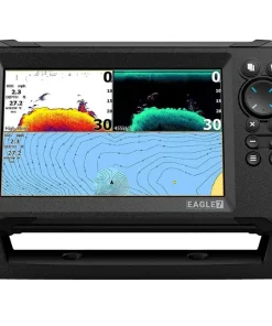 LOWRANCE Gps Marin|Sondeur Gps^Sondeur GPS Eagle 7 CHIRP HDI + Sonde 50/200/455/800 KHz