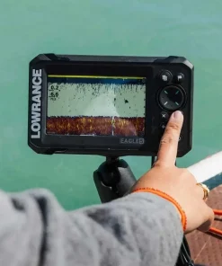 LOWRANCE Gps Marin|Sondeur Gps^Sondeur GPS Eagle 5 CHIRP HDI + Sonde 50/200/455/800 KHz