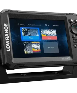 LOWRANCE Sondeur GPS Eagle 7 CHIRP HDI + Sonde 83/200/455/800 KHz