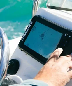 LOWRANCE Sondeur GPS Eagle 7 CHIRP HDI + Sonde 83/200/455/800 KHz