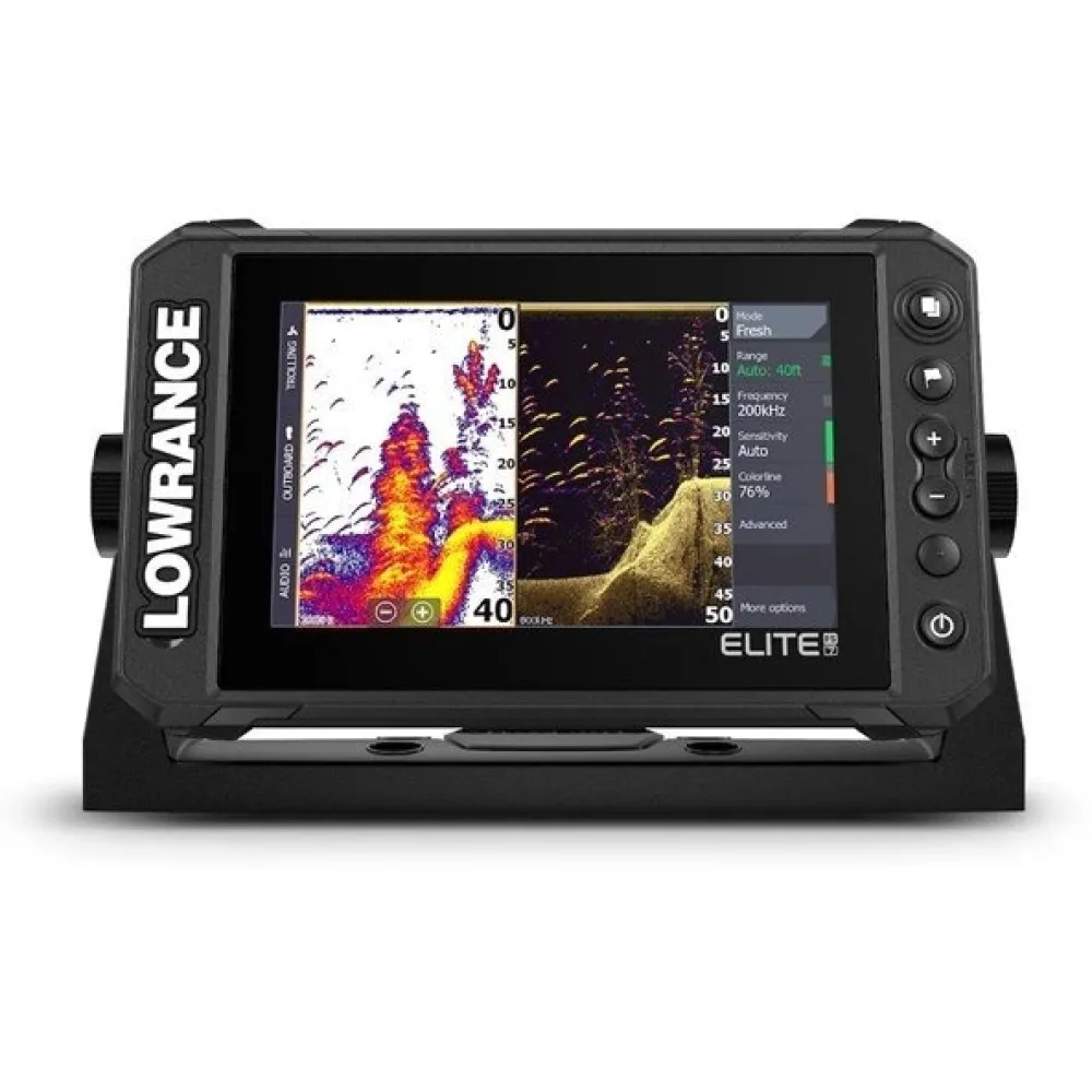 LOWRANCE Sondeur GPS Elite-7 FS + Sonde Active Imaging 3 en 1