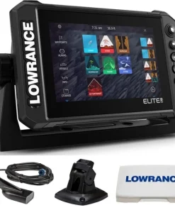 LOWRANCE Sondeur GPS Elite-7 FS HDI + sonde TA 83/200/455/800 KHz