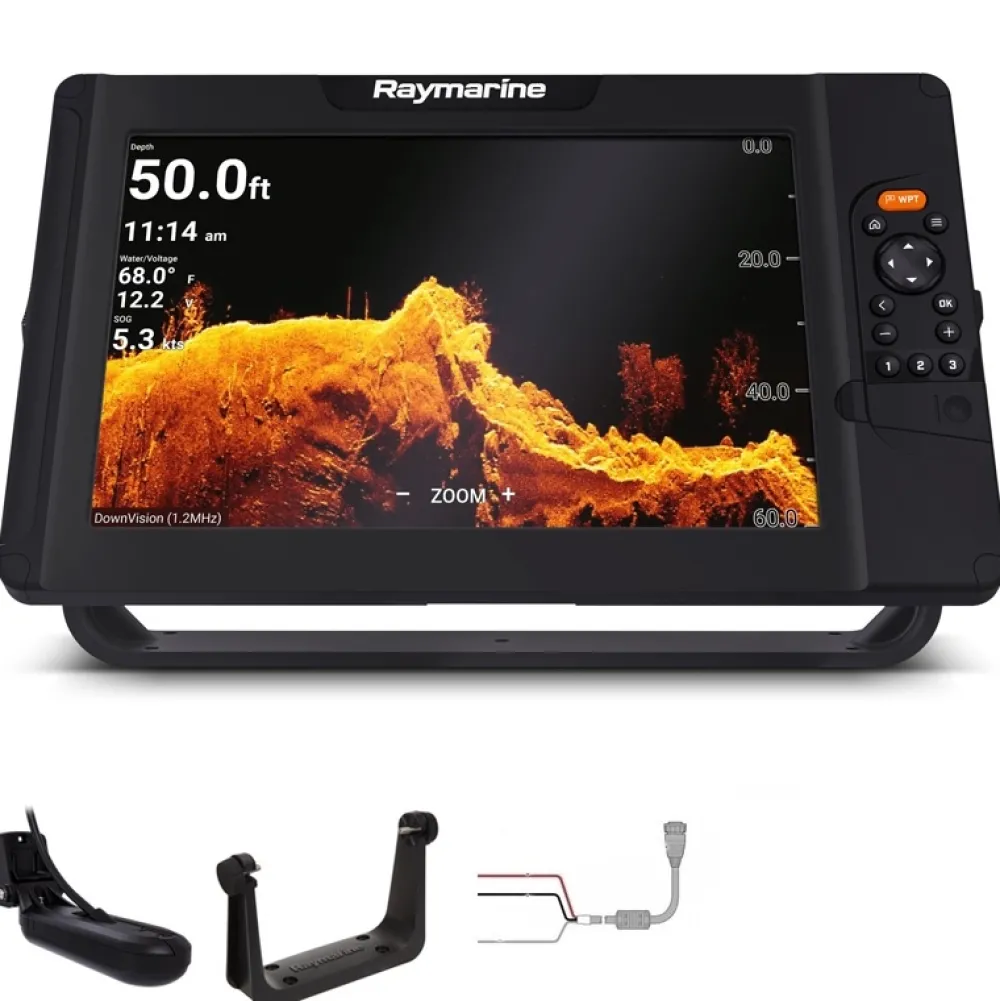 RAYMARINE Sondeur GPS Element 12 + sonde HV-100 200/350 kHz