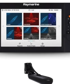 RAYMARINE Sondeur GPS Element 12 + sonde HV-100 200/350 kHz
