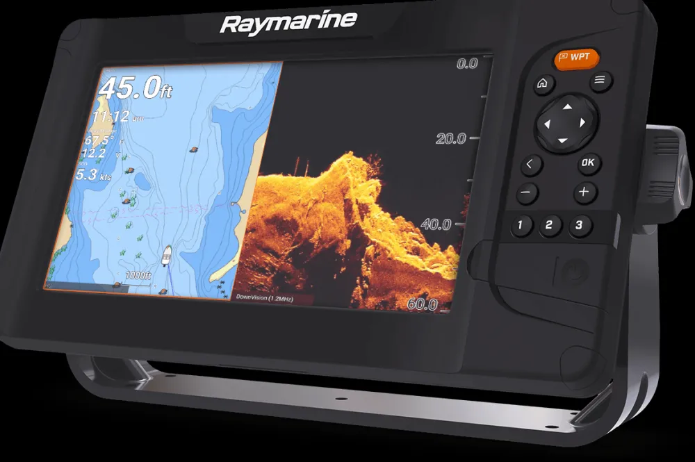RAYMARINE Sondeur GPS Element 12 + sonde HV-100 200/350 kHz