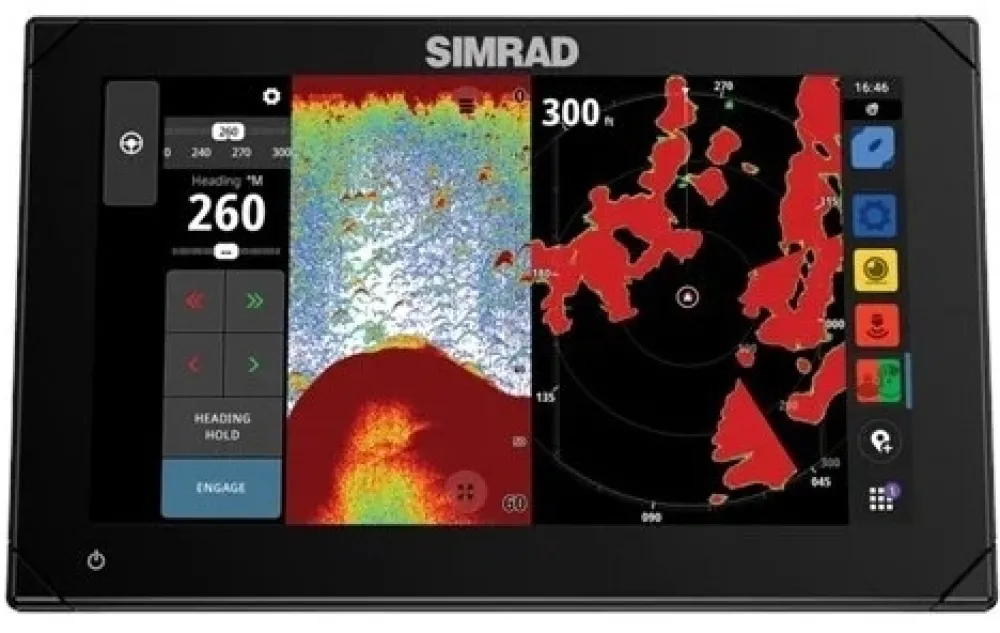 SIMRAD Gps Marin|Sondeur Gps^Sondeur GPS NSX 3009 + sonde HDI 83/200/455/800KHz
