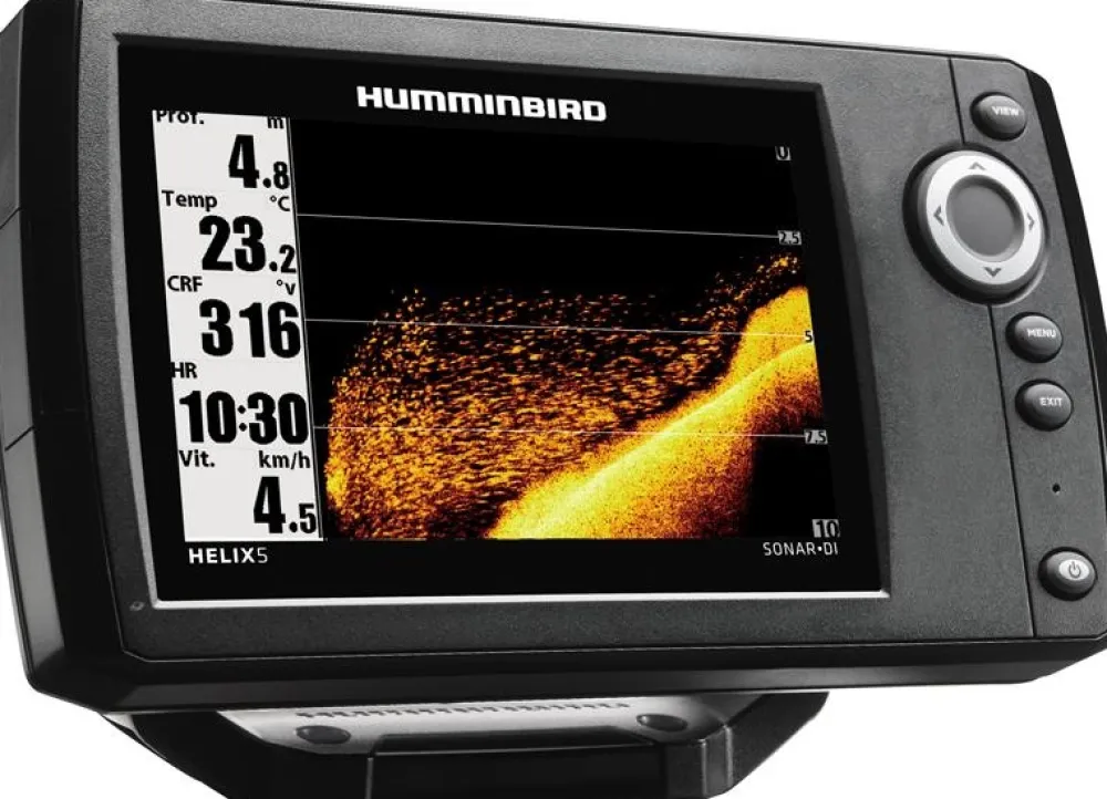 HUMMINBIRD Echosondeur|Echosondeur Float Tube^Sondeur Hélix 5 DI G2 + Sonde 200/455/800 KHz