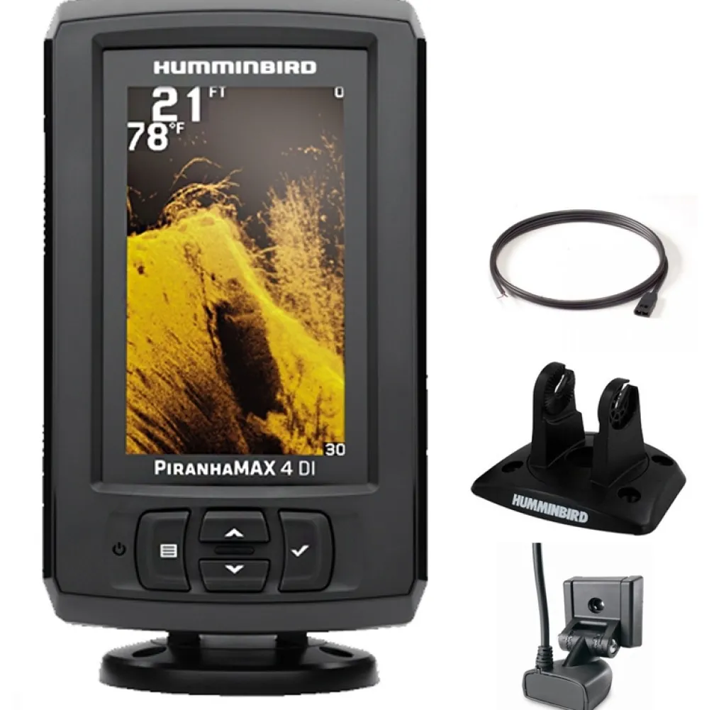 HUMMINBIRD Sondeur PiranhaMax 4 DI + Sonde 200/455 KHz