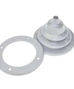 SUPER MARINE Soufflet passe câble ø100 x 65mm - blanc