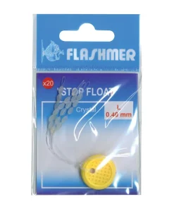 FLASHMER Accessoires De Montage De Lignes Truite|Accessoires De Montages Carnassier^Stop Float Naturel X 20
