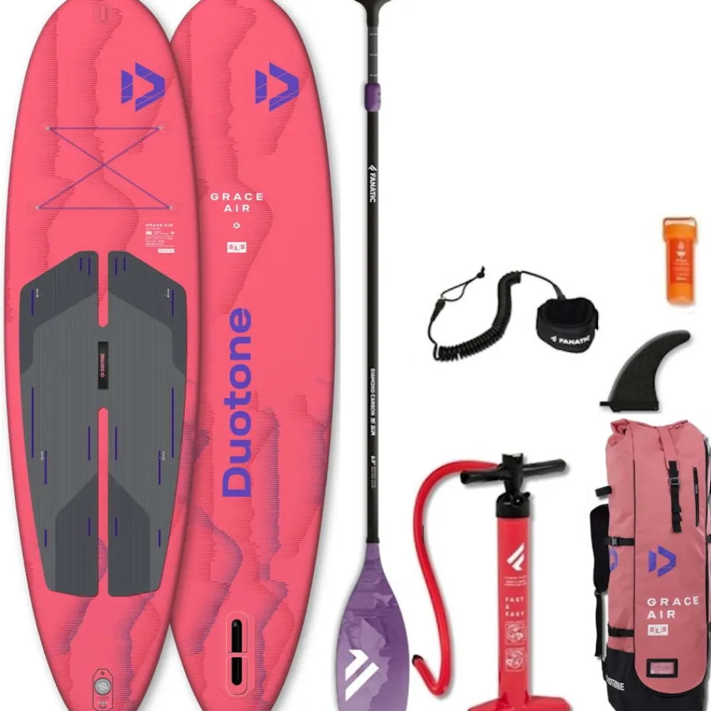 DUOTONE PADDLE Sup Paddle Gonflable Duotone Grace Air SLS 10.4| Paddle Gonflable