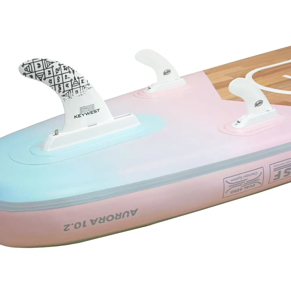 KEY WEST Sup Paddle Gonflable Deluxe Aurora 10.2| Paddle Gonflable