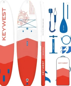KEY WEST Sup Paddle Gonflable Classic Air 11.0 Chili Pepper| Paddle Gonflable