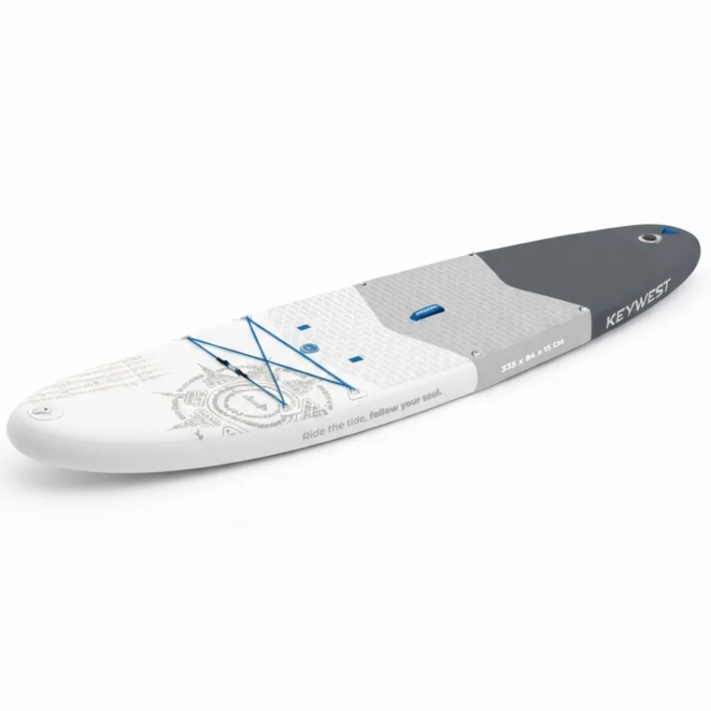 KEY WEST Sup Paddle Gonflable Classic Air 12.0 Cloud Full Pack| Paddle Gonflable