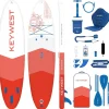 KEY WEST Sup Paddle Gonflable Classic Air 11.0 Chili Pepper Full Pack| Paddle Gonflable