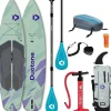 DUOTONE PADDLE Sup Paddle Gonflable Touring Duotone Blitz Air SLS 11.2 Option Kayak| Paddle Gonflable