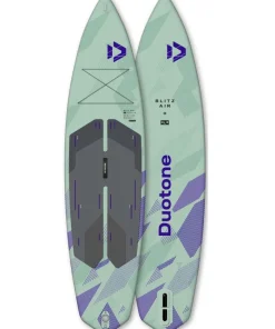 DUOTONE PADDLE Sup Paddle Gonflable Touring Duotone Blitz Air SLS 11.2 Option Kayak| Paddle Gonflable