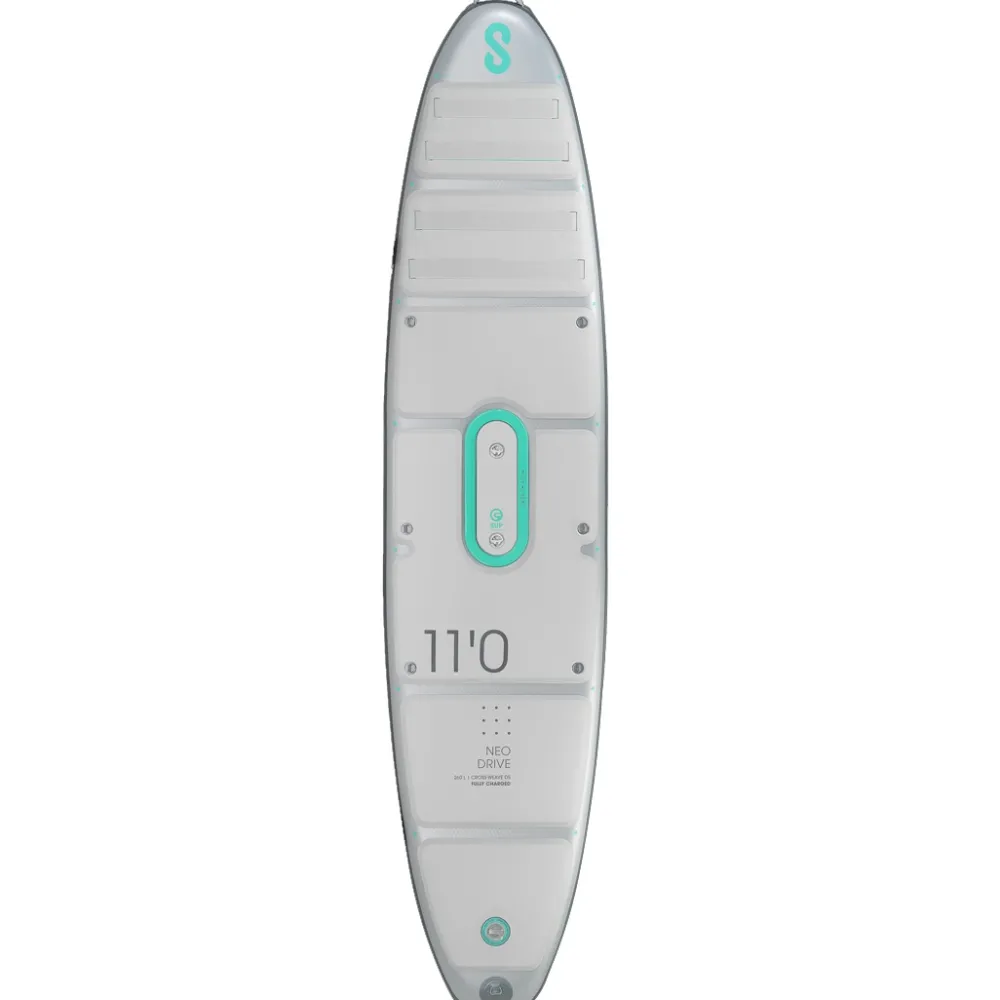 SIPABOARDS Paddle Electrique^SUP Paddle électrique auto gonflable Neo Silver 11