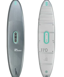 SIPABOARDS Paddle Electrique^SUP Paddle électrique auto gonflable Neo Silver 11