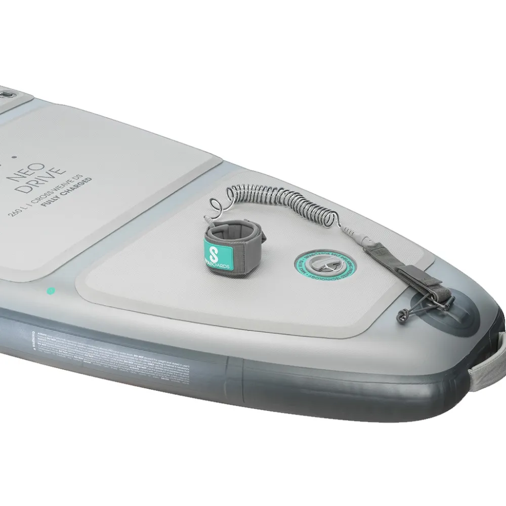 SIPABOARDS Paddle Electrique^SUP Paddle électrique auto gonflable Neo Silver 11