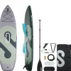 SIPABOARDS Paddle Electrique^SUP Paddle électrique auto gonflable Fisherman 11