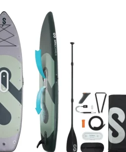 SIPABOARDS Paddle Electrique^SUP Paddle électrique auto gonflable Fisherman 11
