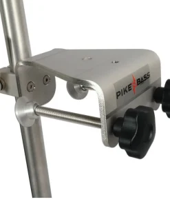 PIKE 'N BASS Support Sonde, Canne^Support de sondeur et sonde Pike'N Bass télescopique
