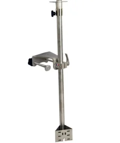 PIKE 'N BASS Support Sonde, Canne^Support de sondeur et sonde Pike'N Bass télescopique
