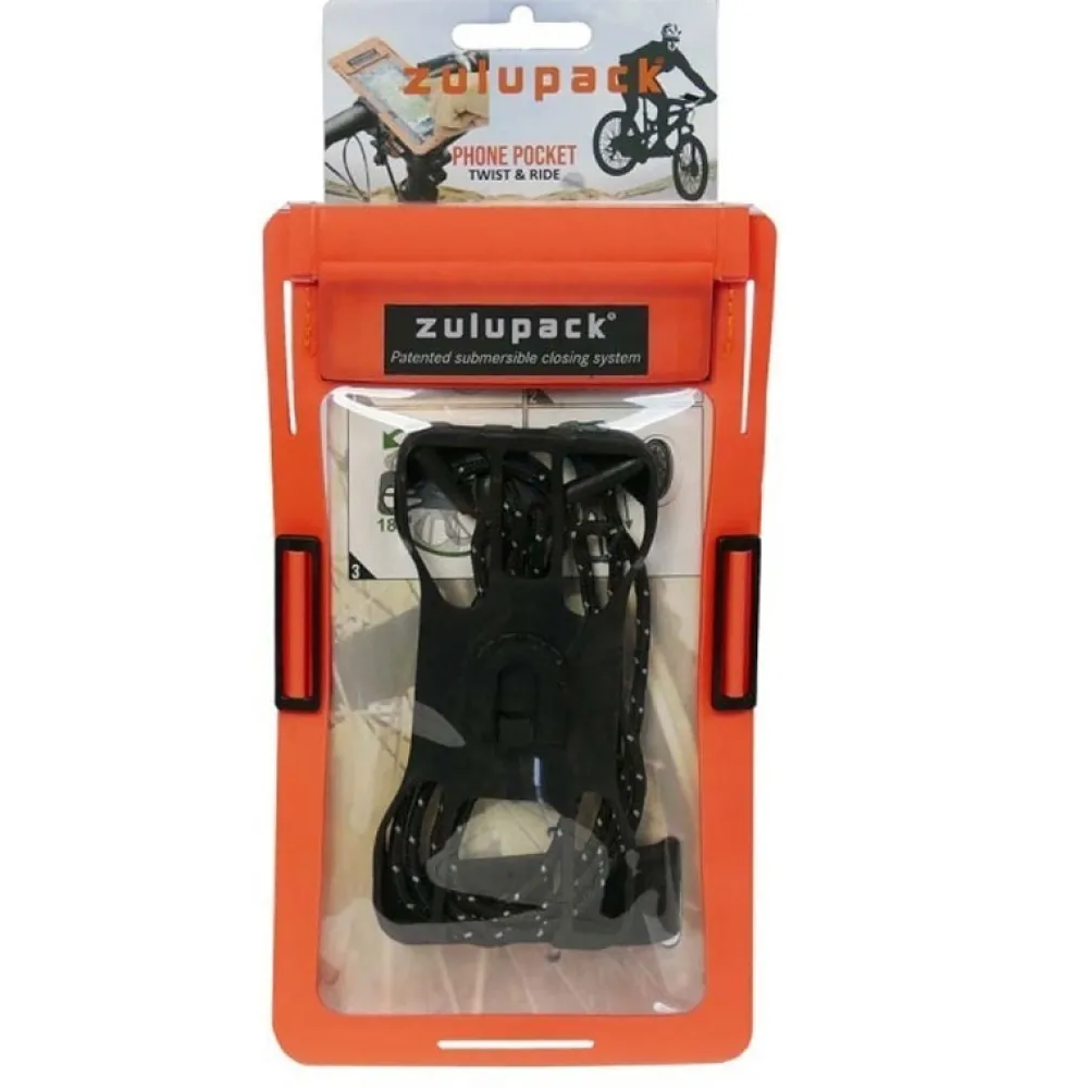 ZULUPACK Support téléphone Twist & Ride - Vélo/Vtt/trotitinette