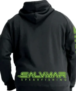 SALVIMAR Sweat à capuche Zippé Homme - Gris