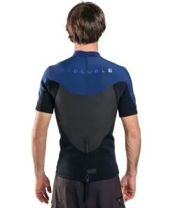 RIP CURL Lycra / Rashguard|Top Néoprène^Top néoprène homme manches courtes Omega Layer 1.5 mm - Navy - 2018