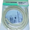 SUPER MARINE Tresse au téflon Same 2 12x12mm pour presse étoupe - 1 mètre