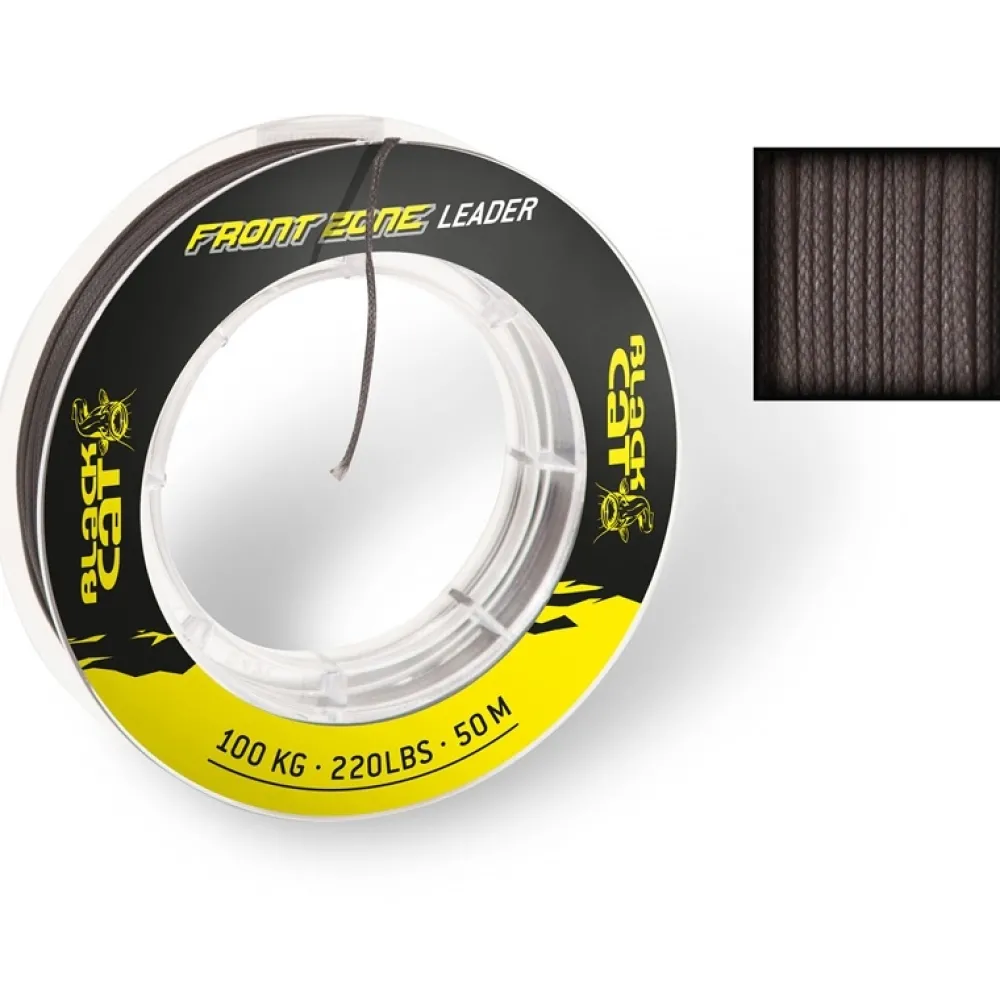 BLACK CAT Montage Silure^Tresse Bas de Ligne Front Zone