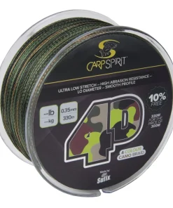 CARPSPIRIT Nylons & Tresses Carpe^Tresse 4-D Camo Braid 300 m