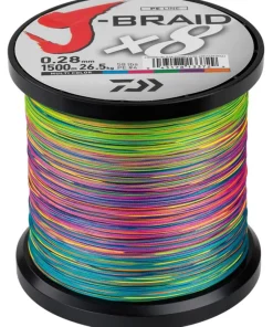DAIWA Tresse J Braid 8 brins 1500 m Multicolore
