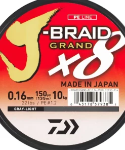 DAIWA Tresse J-Braid Grand X8 grise 270m