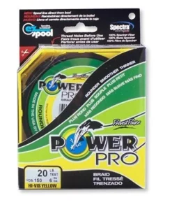 POWER PRO Accessoires Pêche Au Jig|Tresse Pêche^Tresse - Hi-Vis Yellow