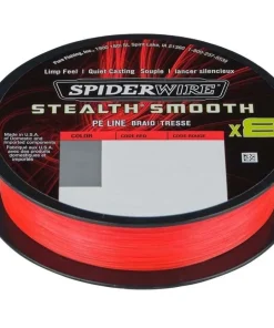 SPIDERWIRE Tresse Pêche|Nylons / Tresses^Tresse Stealth Smooth X8 Rouge 300m