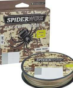 SPIDERWIRE Tresse Stealth Smooth X8 Camo 300m