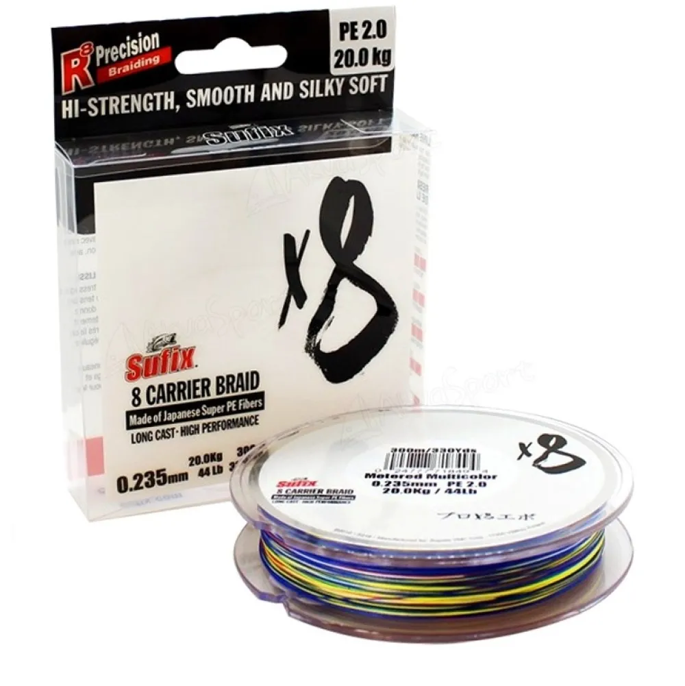 SUFIX Tresse X8 Braid Multicolor -