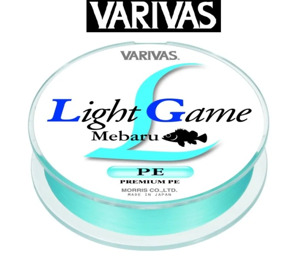 VARIVAS Fils De Pêche Truite|Nylons / Tresses Carnassier^Tresse Light Game Mebaru