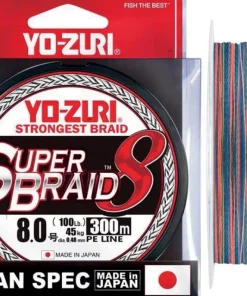 YO-ZURI Tresse Super Braid Multicolore 300m
