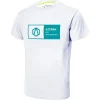 AZTRON T-shirt Logo Blanc