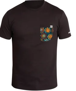 BILLABONG Lycra / Rashguard|Lycra, T-Shirt, Top^T-Shirt Homme Team Pocket manches courtes - Navy - 2018
