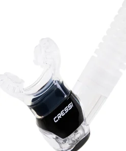 CRESSI-SUB Tubas Snorkeling|Tuba De Plongée^Tuba Cressi Itaca Ultra Dry - Transparent/Noir