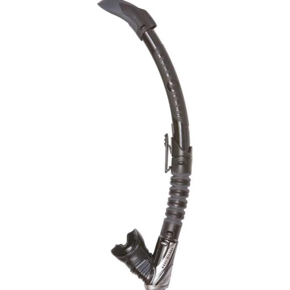 AQUALUNG Tuba de Plongée Zephyr Flex - Noir/Noir