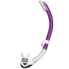 TUSA Tuba de plongée Platina 2 Hyperdry - Transparent/Violet