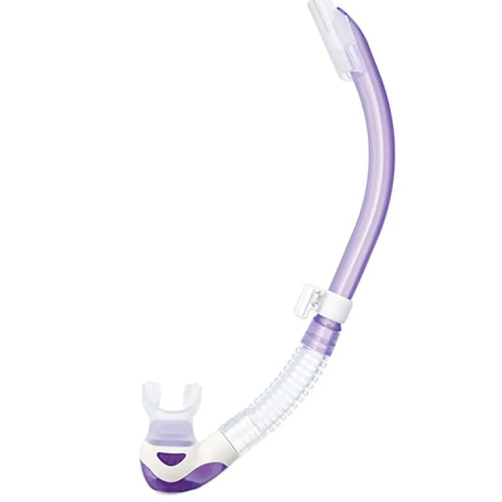 TUSA Tuba De Plongée^Tuba de plongée Platina 2 Hyperdry - Transparent/Mauve
