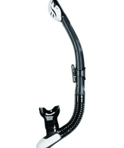 MARES Tuba Plongée Snorkeling Ergo Dry Noir/Blanc